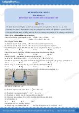 Đề thi giữa kì 2 Hóa 12 Kết nối tri thức - Đề số 5